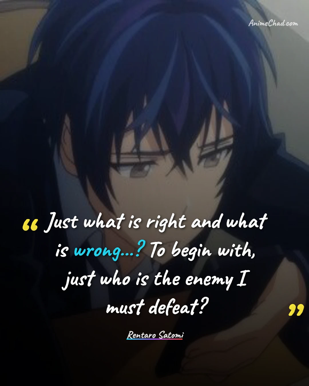Rentaro Satomi Quotes (1)