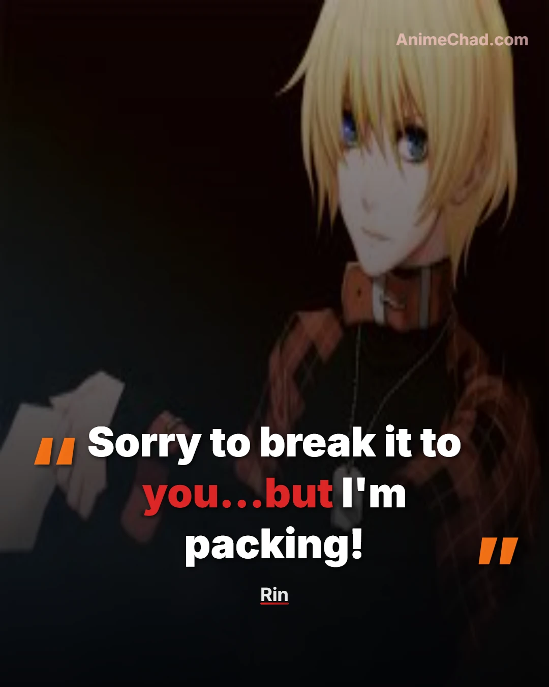 Rin Quotes