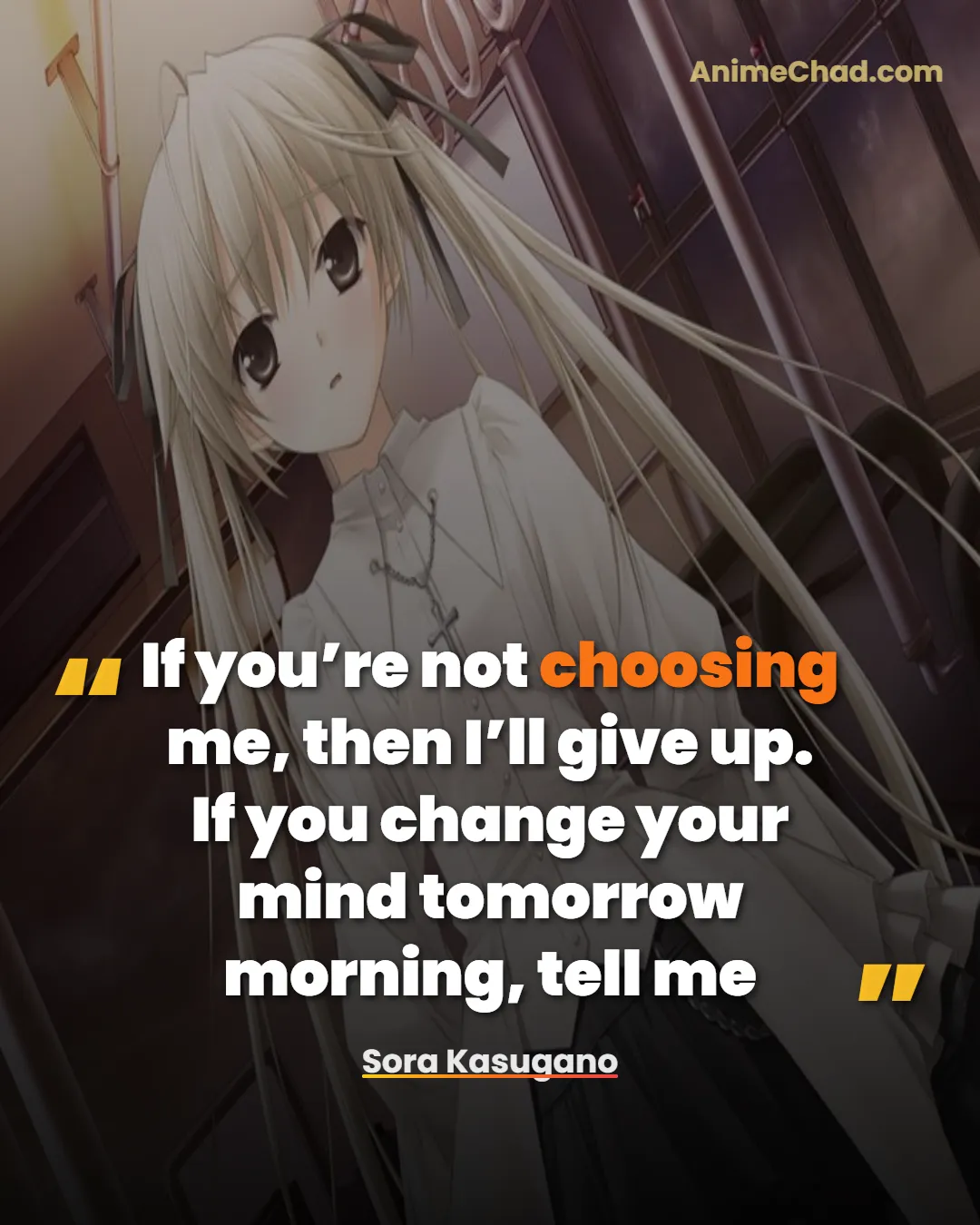 Sora Kasugano Quotes (1)