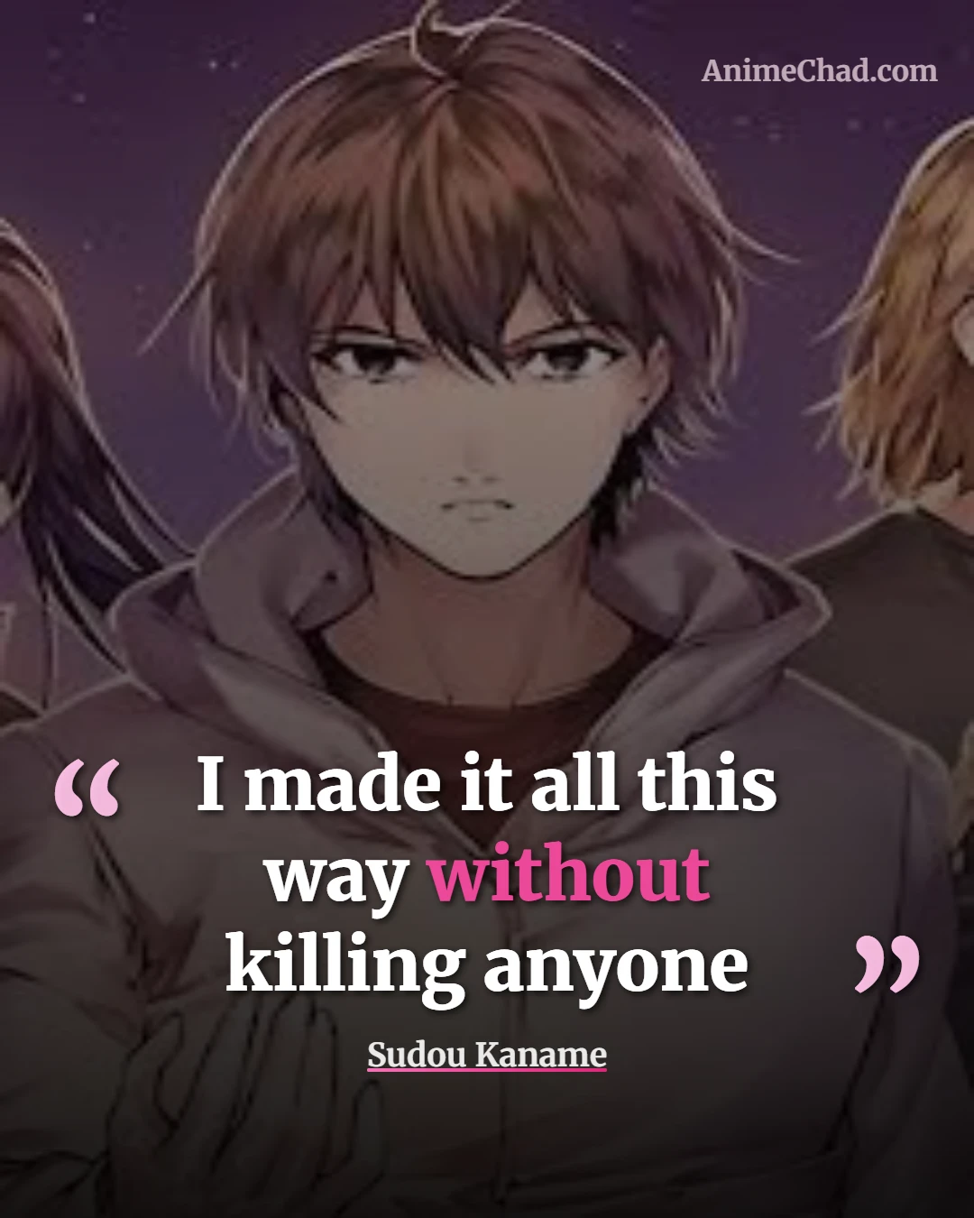 Sudou Kaname Quotes (1)