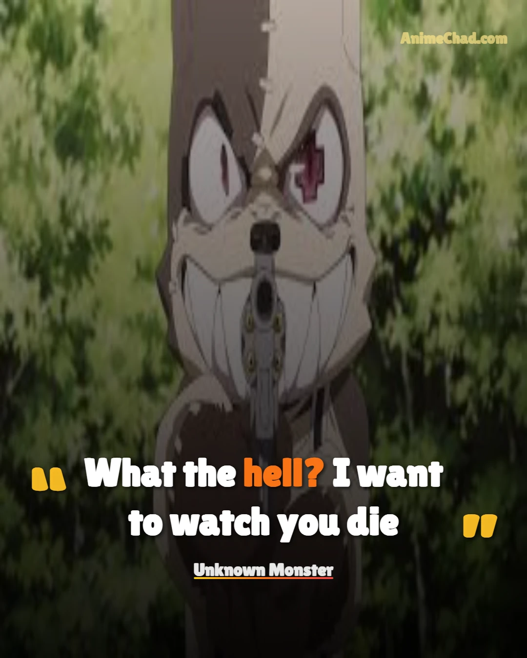 Unknown Monster Quotes