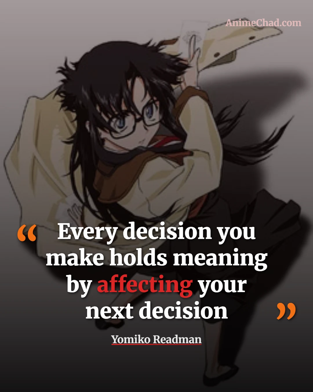 Yomiko Readman Quotes (1)