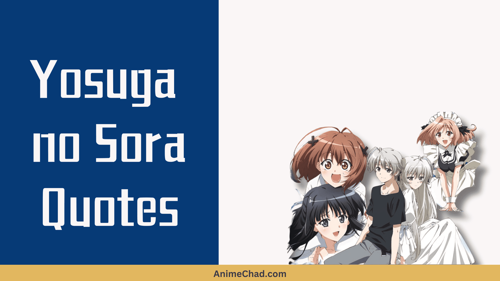 Yosuga No Sora Quotes