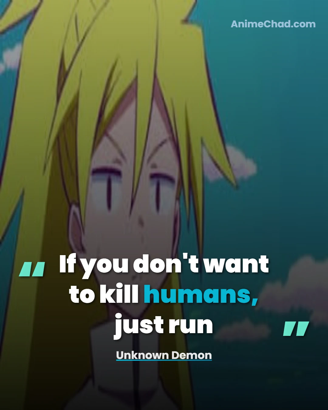 Unknown Demon Quotes